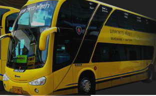 Yellow Bus VIP 24 outside