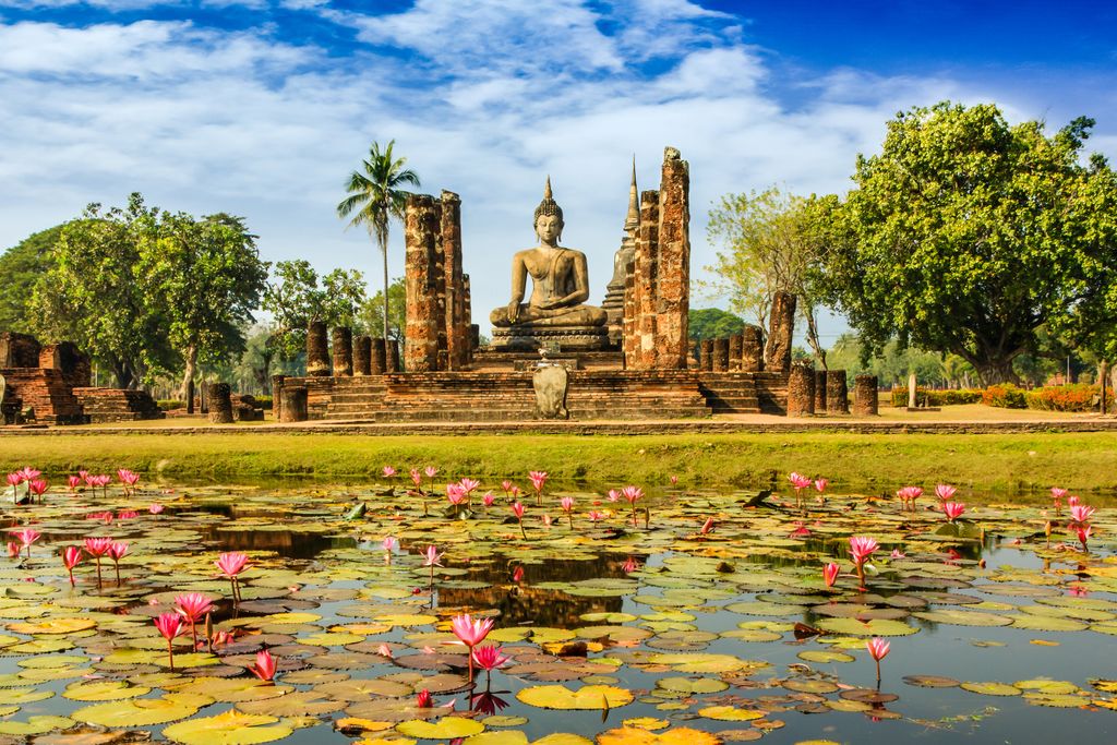 Ayutthaya naar Sukhothai