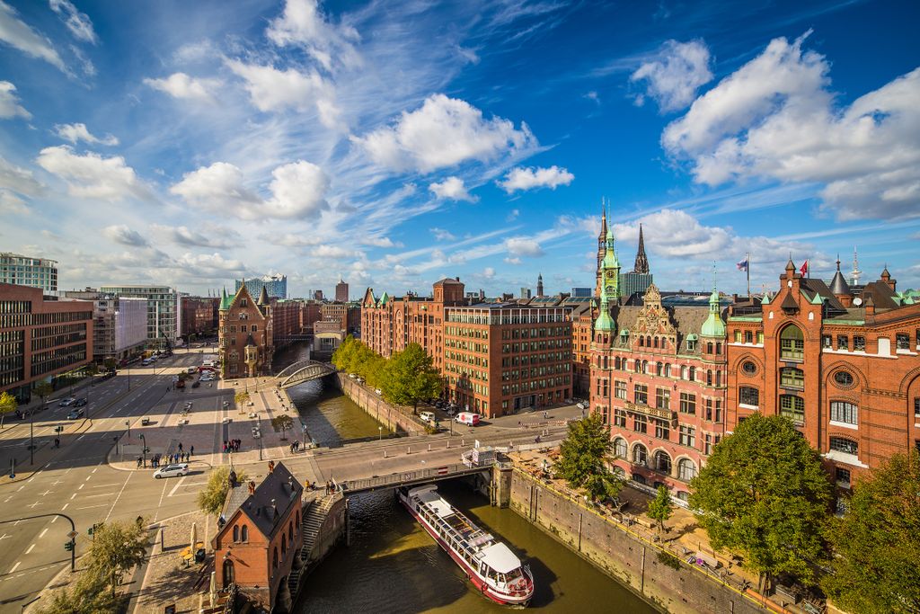 Copenhagen Municipality إلى Hamburg