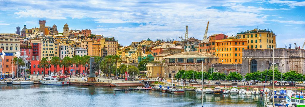 Cannes Office du tourisme到Genoa Railway Station