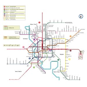 Official MRTA Map with future extentions